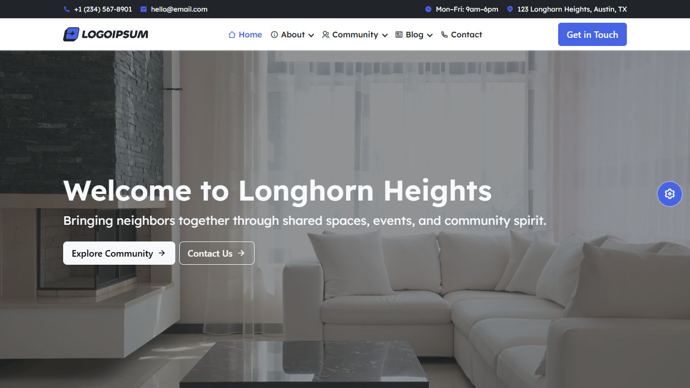 Website Template Preview